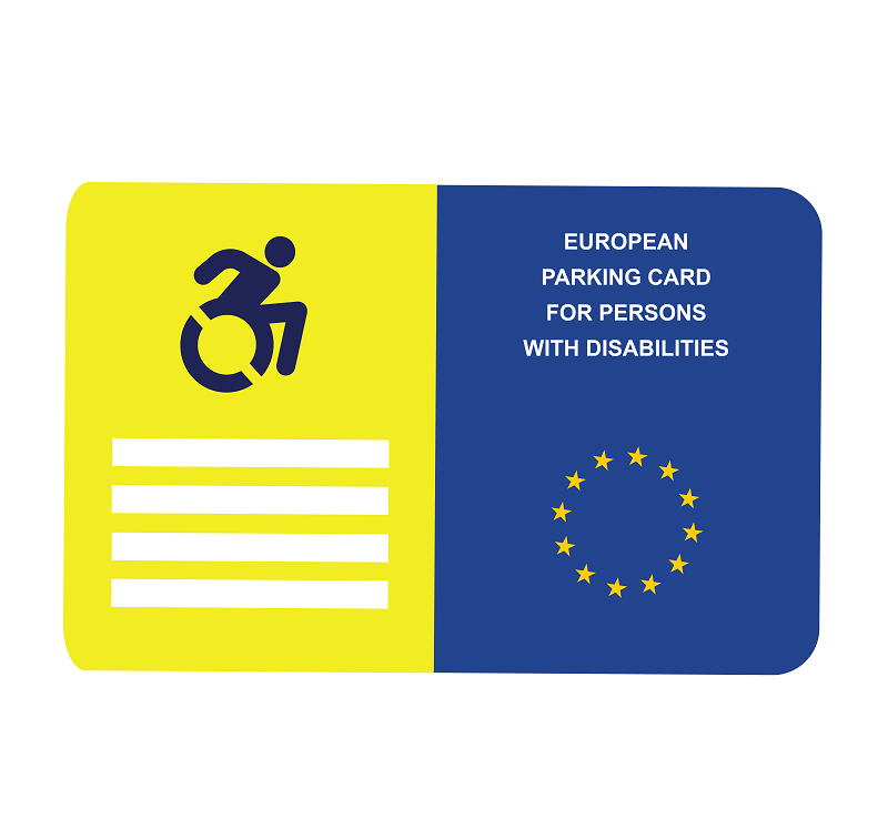 Europäischer Parkausweis für Menschen mit Behinderungen